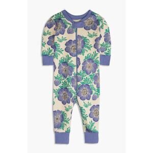 Mightly 100% Organic Cotton Print Snug Fit Baby Pajamas
